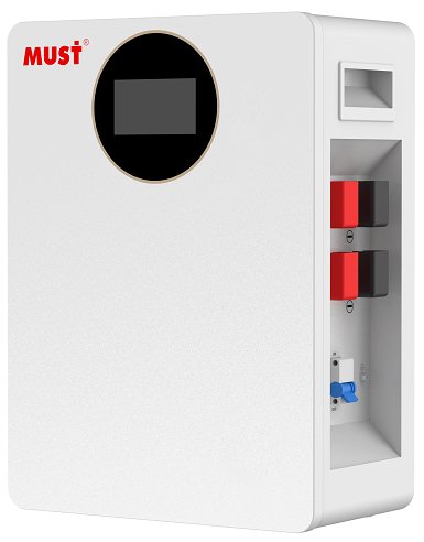 Аккумуляторная батарея MUST LP16-48100 T (51,2В 100Ач) WIFI / BLE / Настенный монтаж / Кабель 1 м.